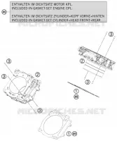 CYLINDRE pour KTM 1190 RC8 R TRACK de 2012