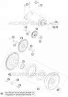 DEMARREUR ELECTRIQUE pour KTM 1190 RC8 R TRACK de 2012
