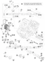 POMPE A HUILE pour KTM 1190 RC8 R TRACK de 2012