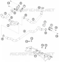 SECONDARY AIR SYSTEM SAS pour KTM 1190 RC8 R TRACK de 2012