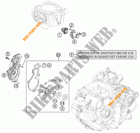 POMPE A EAU pour KTM 690 ENDURO R ABS de 2014