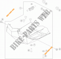 PROTECTION MOTEUR pour KTM 690 ENDURO R ABS de 2014