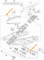 BRAS OSCILLANT  pour KTM 1290 SUPER ADVENTURE R TKC de 2018
