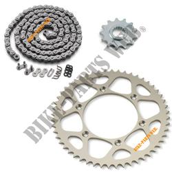 KIT CHAINE RC8/-R 17Z/38Z
