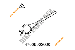 OUTIL POUR MAINTENIR I'EMBRAY.