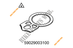 OUTIL POUR MAINTENIR L'EMBRAYA