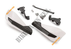 HANDGUARDS CPL. L+R WHITE (79602084144, 7960218204428)