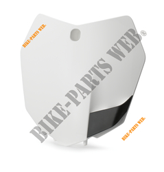 START NUMBER PLATE WHITE SX 13